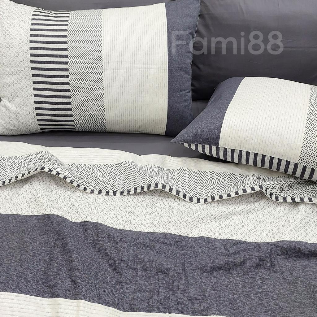 Vỏ chăn mỏng lồng được ruột 2mx2m2 1m5x2m Cotton Satin Fami88 Bedding cao cấp họa tiết hoa, 100% cotton tự nhiên mềm mát