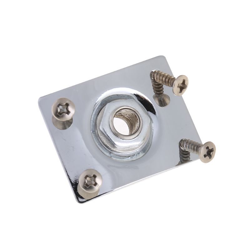 Đĩa Đàn Guitar + Ổ Cắm Đầu Ra Hình Chữ Nhật Bằng Chrome