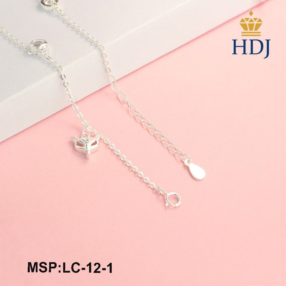 Lắc chân hồ ly bạc cho nữ đẹp trang sức cao cấp HDJ mã LC-12-1 hàng xuất khẩu | BigBuy360 - bigbuy360.vn