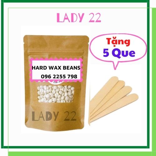 Sáp Wax Lông Cao Cấp Nhập Khẩu 100g,Sáp Wax Lông Nóng,Sáp Wax Siêu Bám Dính,Hard Wax Beans