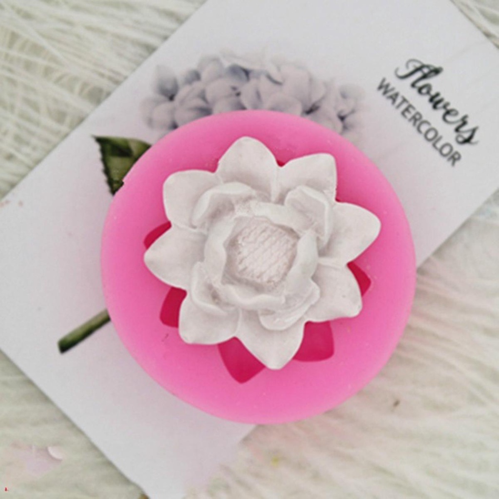 Khuôn Làm Bánh Hình Hoa Sen Độc Đáo Tiện Dụng DIY