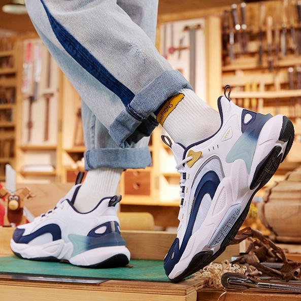 Giày thể thao XTEP gọn nhẹ thoáng khí chống mài mòn thời trang năng động dành cho nam