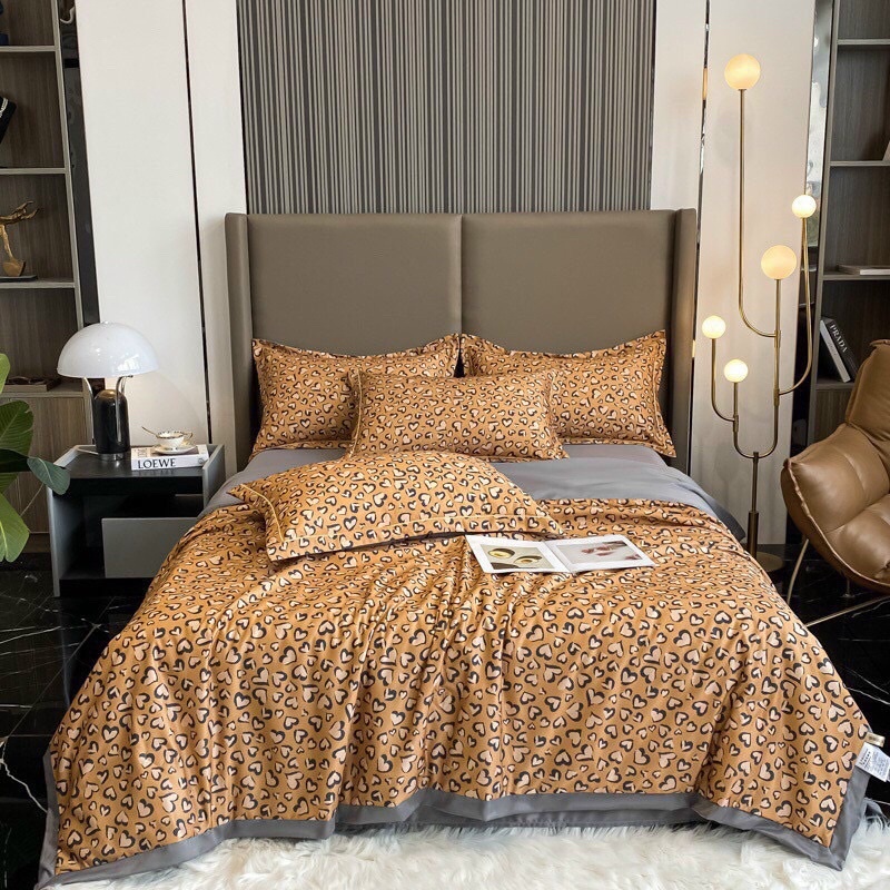 Set Chăn Ga Gối Lụa &quot;Chăn Trần Hè&quot; Mát Lạnh cho mùa hè MIỄN SHIP