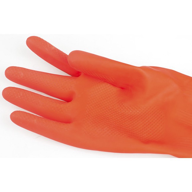 (Rẻ nhất shopee) Găng tay cao su lót nỉ cho mùa lạnh siêu ấm