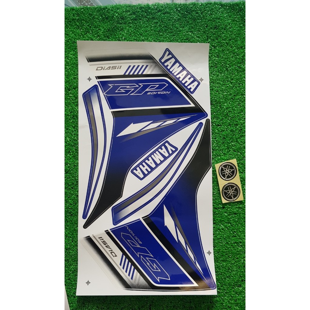 Tem xe EXCITER 135 màu xanh - Hàng chất lượng - Shop uy tính