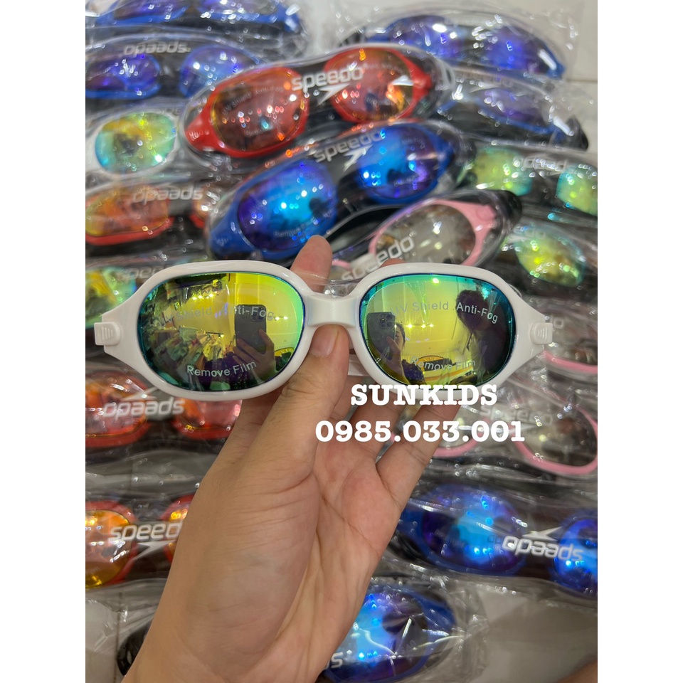 Kính bơi xuất xịn chống UV chống mờ (bé và người lớn đeo được)