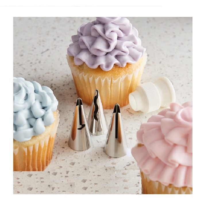 Bộ 7 đuôi bắt kem tạo hình váy búp bê