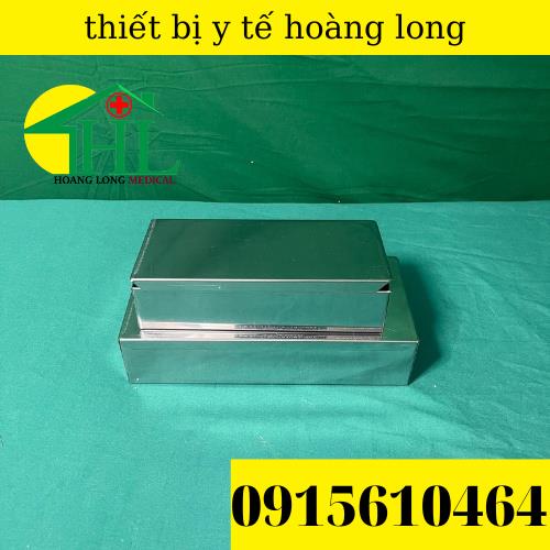 Hộp Đựng Dụng Cụ Inox Chữ Nhật Cỡ Đại 22x10,2x5 cm