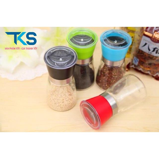 Dụng cụ xay tiêu thuỷ tinh