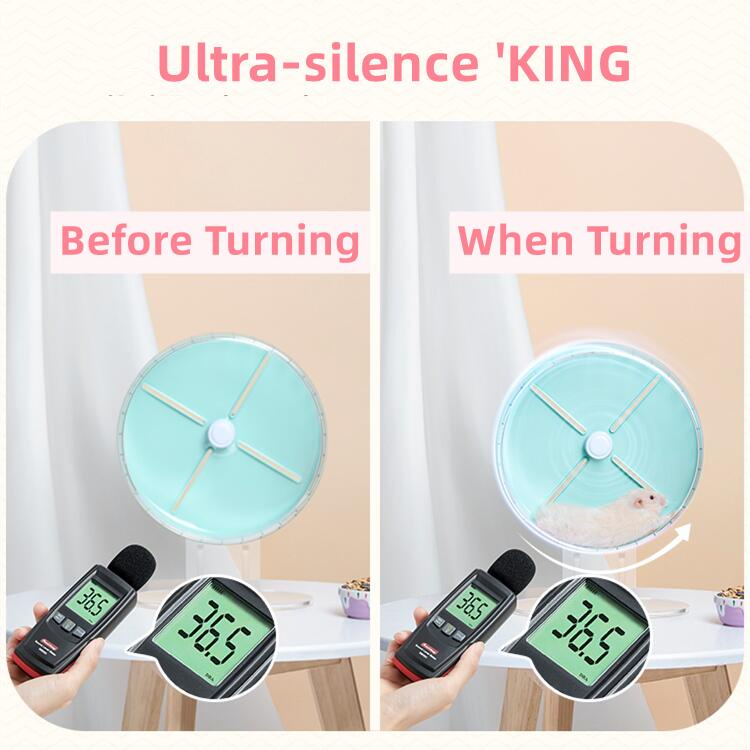 Bánh Xe Lăn Đồ Chơi 26CM Không Gây Tiếng Ồn Dành Cho Chuột hamster