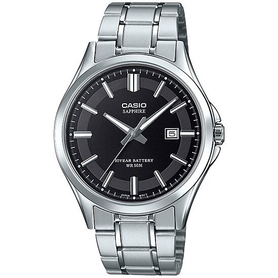 Đồng hồ nam Casio MTS-100 MTS-100D MTS-100Lchính hãng kính SAPPHIRE chống nước 50m