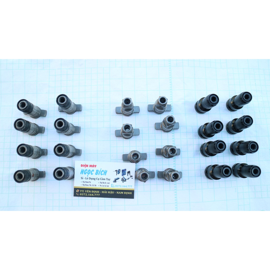 Đầu chữ T bulong + đầu chữ T chuyên vít + đầu chuyển vít thay thế cho đầu máy Makita, Hitachi, Dewalt, Ken...