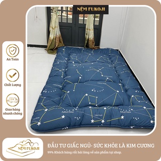 🍁nệm trải sàn kiểu nhật,đệm fukoji🍁, gấp gọn tiện lợi