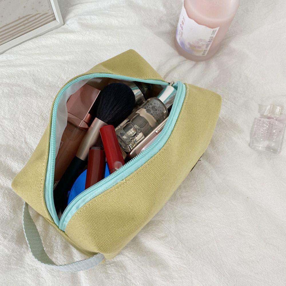 Túi Đựng Mỹ Phẩm Cỡ Lớn Có Khóa Kéo Tiện Dụng Khi Đi Du Lịch