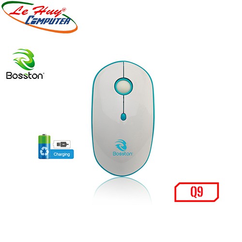 Chuột Không Dây Bosston Q9 Pin Sạc