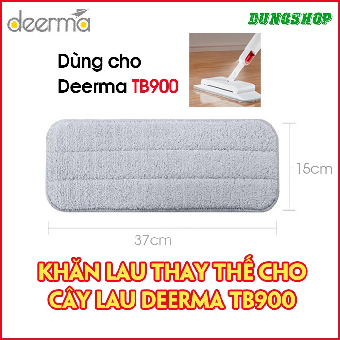 Khăn lau thay thế cho cây lau nhà quét bụi Deerma TB900