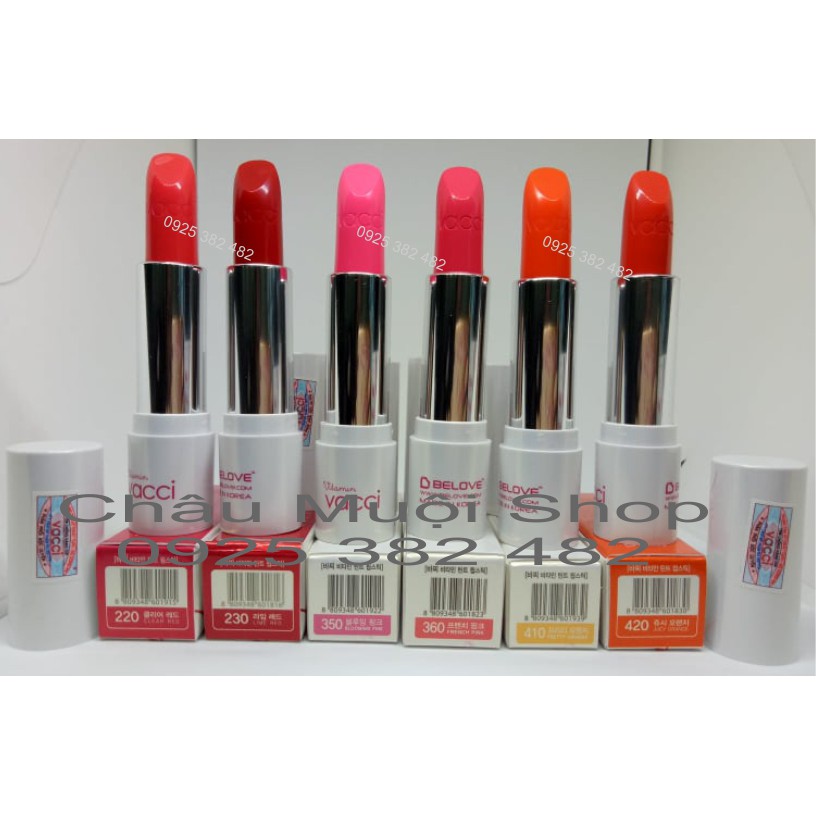 Xả Lỗ (date 05/2022) Son Vitamin Cao Cấp Dưỡng Môi Lâu Phai Vacci  Vitamin Tint Lipstick