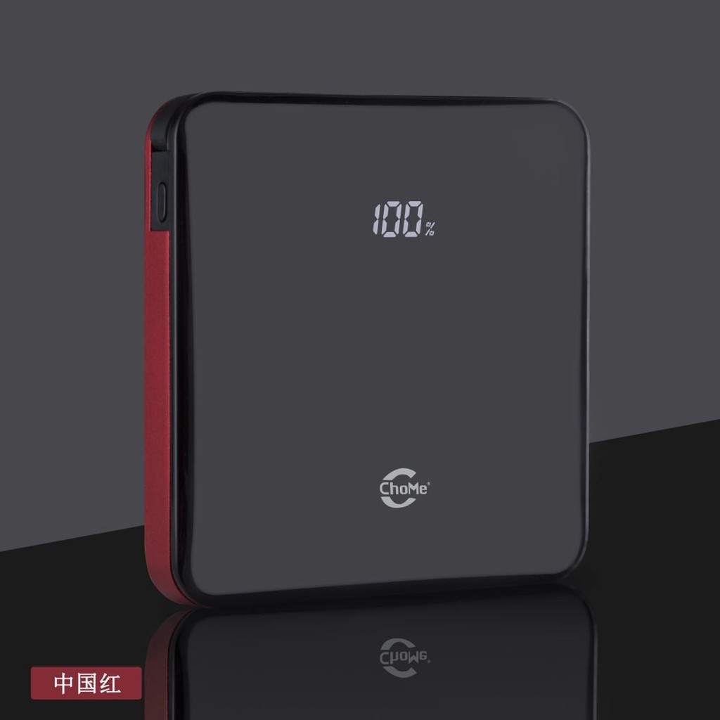 Sạc Dự Phòng 5000mAh CHOME 2 Cổng Sạc 2.4A - 4 Màu Sang Trọng