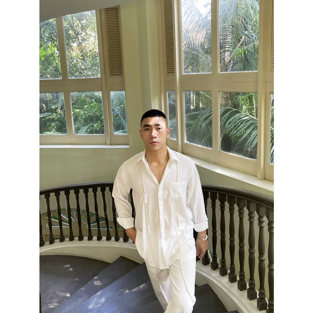 ÁO SƠ MI 2 LINE DECOR