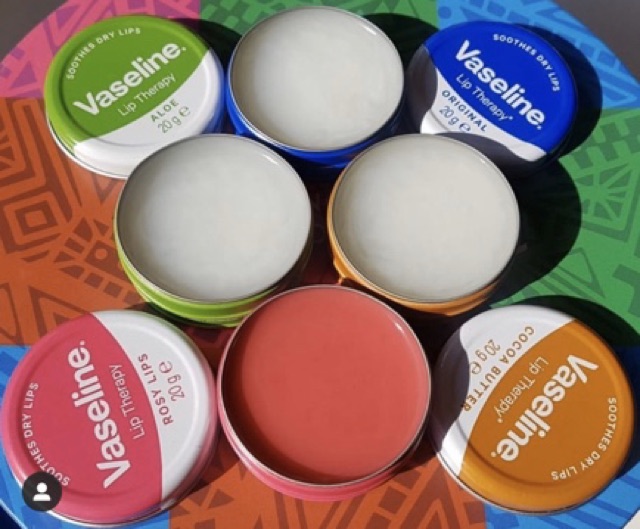 SON DƯỠNG MÔI VASELINE HŨ TRÒN (HÀNG UK)