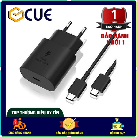 Samsung Note 10 ⚡⚡ Bộ Sạc Nhanh PD 25w Type-C ⚡⚡Chính Hãng Dành Cho Điện Thoại SamSung Note 10 ⚡⚡