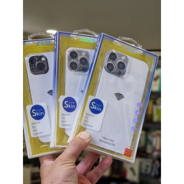 Ốp lưng X&M trong suốt bảo vệ camera cho iPhone 15 pro max,15 pro, 14 pro max,14 pro13, 13 Pro, 13 Pro Max chống ố vàng