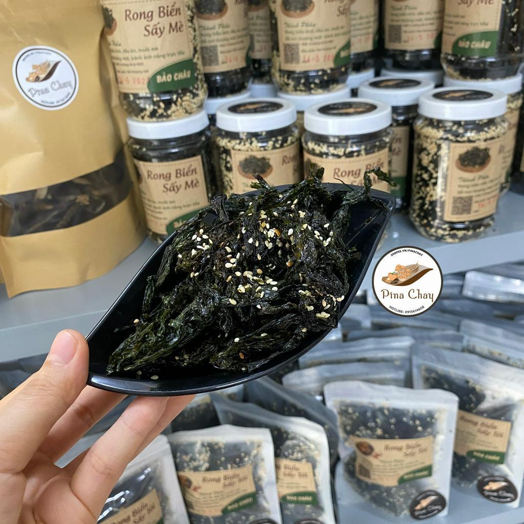 Rong biển ăn liền, rong biển cháy tỏi/mè Bảo Châu