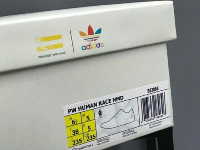 ADIDAS HUMAN RACE NMD Giày thể thao cao cấp phối thổ cẩm độc đáo dành cho nam và nữ