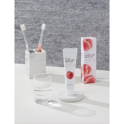 Kem đánh răng MEDIAN vị đào bạc hà thanh mát