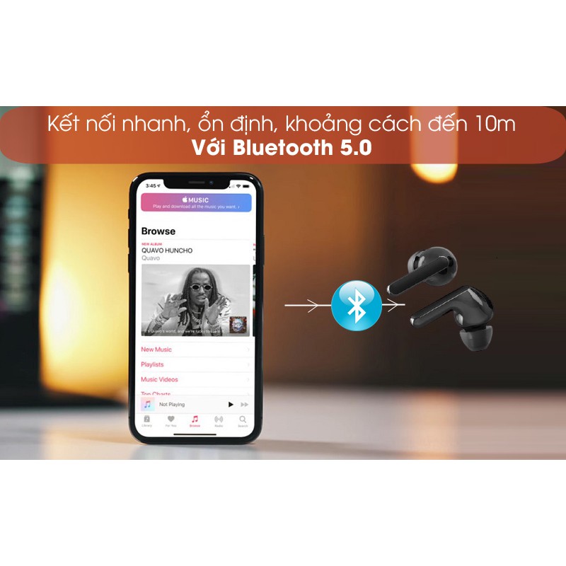 Tai nghe Bluetooth LG HBS-FN4 chính hãng (màu đen)