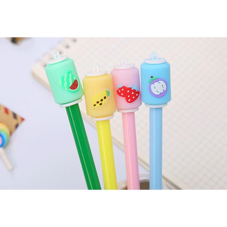Bút Gel Mực Đen Hình Đồ Uống Siêu Xinh H116
