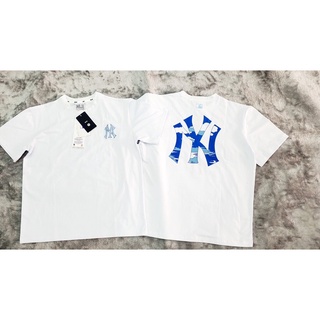 [Freeship] Áo thun MLB [Gía cạnh tranh] tay ngắn unisex hoạ tiết đám mây chất cotton hàn quốc