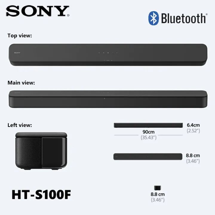 Loa Sound Bar Sony HT-S100F chính hãng