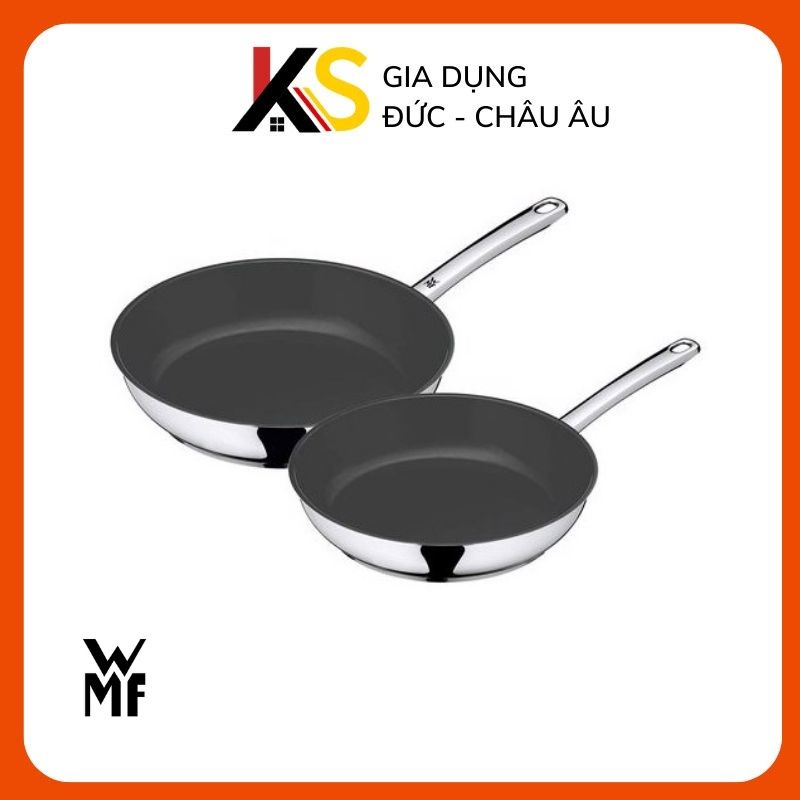 Bộ chảo WMF Edelstahlpfannen Set 2 món nhập khẩu Đức