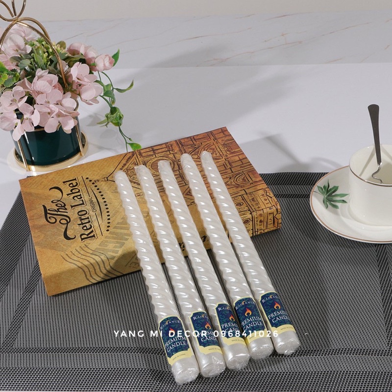 Nến xoắn vintage