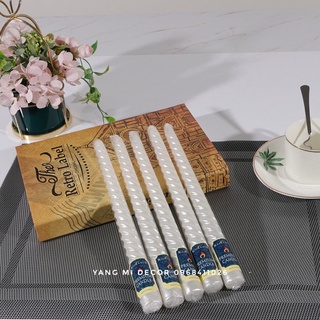 Nến xoắn vintage