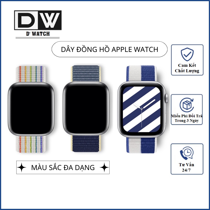 Dây Đồng Hồ AP Watch DW128 Series 3,4,5,6,7. Dây Đeo AP Watch Chất Liệu Nylon Nhẹ, Mềm Và Thoải Mái