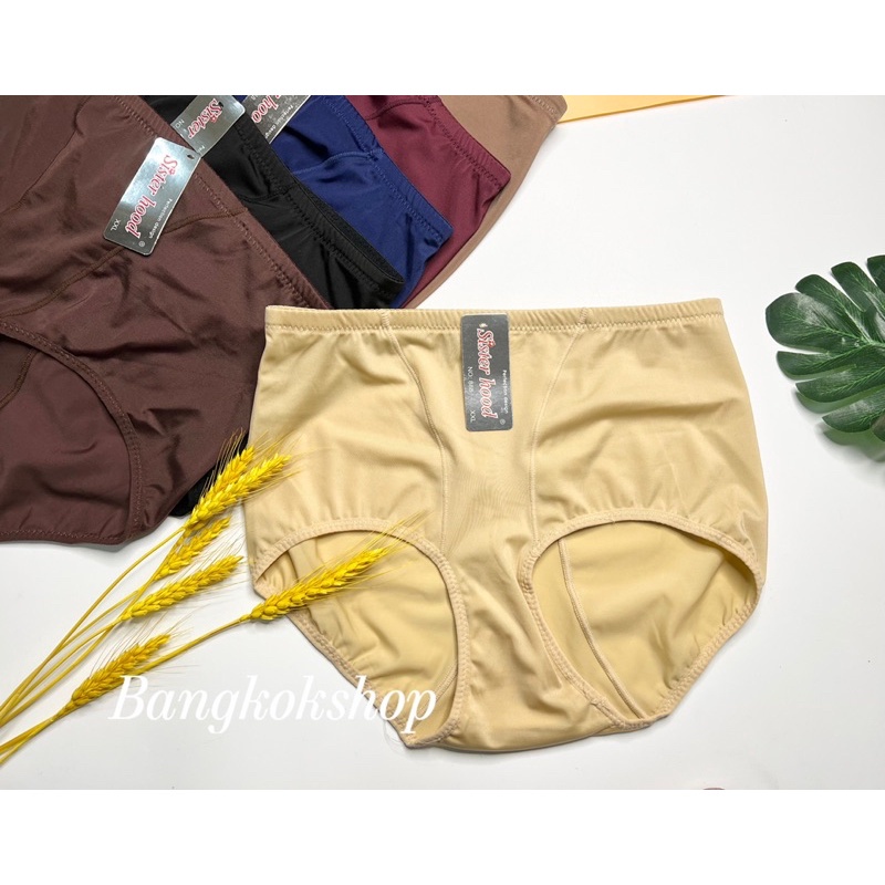 Quần lót gen ôm bụng nữ Thái Lan Sisterhood 888 ống rộng thoải mái, viền ren lưng cao gọn bụng hàng nhập khẩu Thái Lan