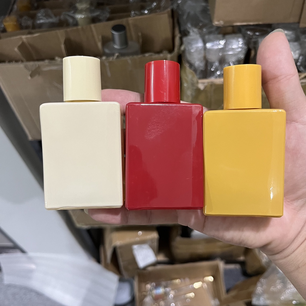 Chai đựng Nước Hoa thủy Tinh Màu Cao Cấp-Kiểu Dáng Gucci-Dung Tích 30ML