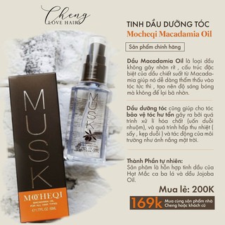 Tinh dầu dưỡng tóc Macadamia Oil 21