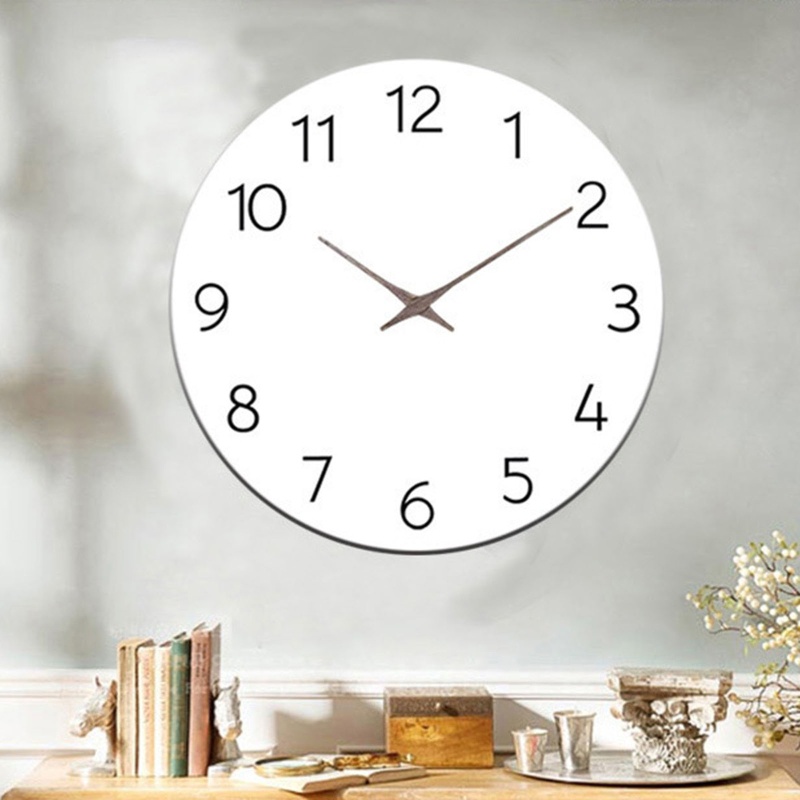 Đồng Hồ Treo Tường Thiết Kế Đơn Giản Hiện Đại Phong Cách Bắc Âu Thời Trang