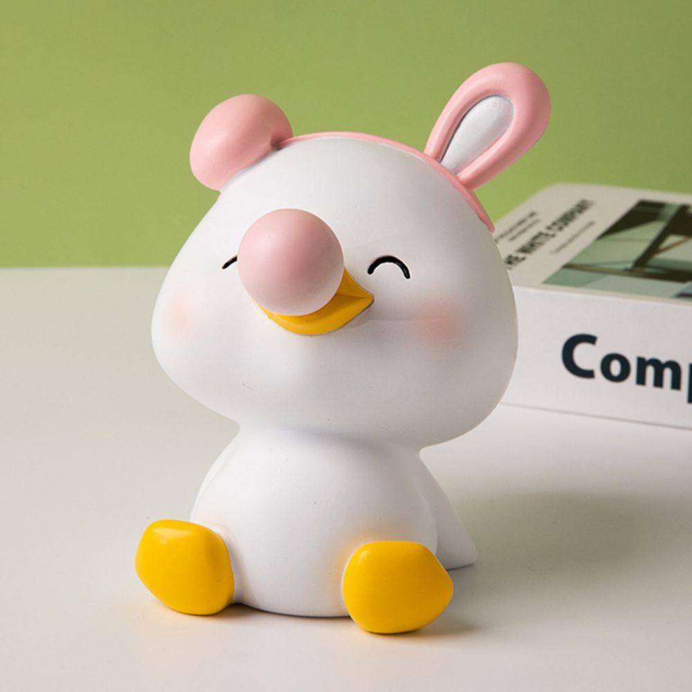 Mô Hình Chú Vịt Bằng Gỗ Thông Trang Trí Sân Vườn