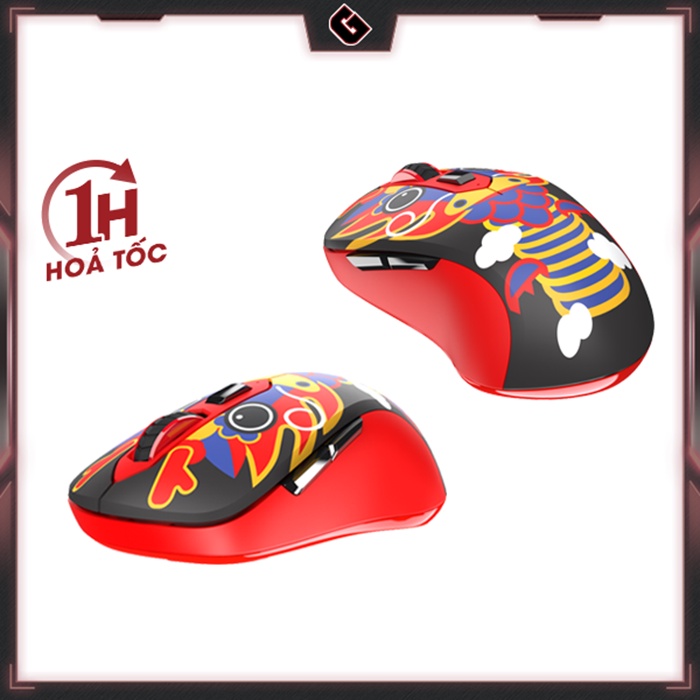 Chuột Không Dây DAREU LM115G Multi-Color - Hàng Chính Hãng