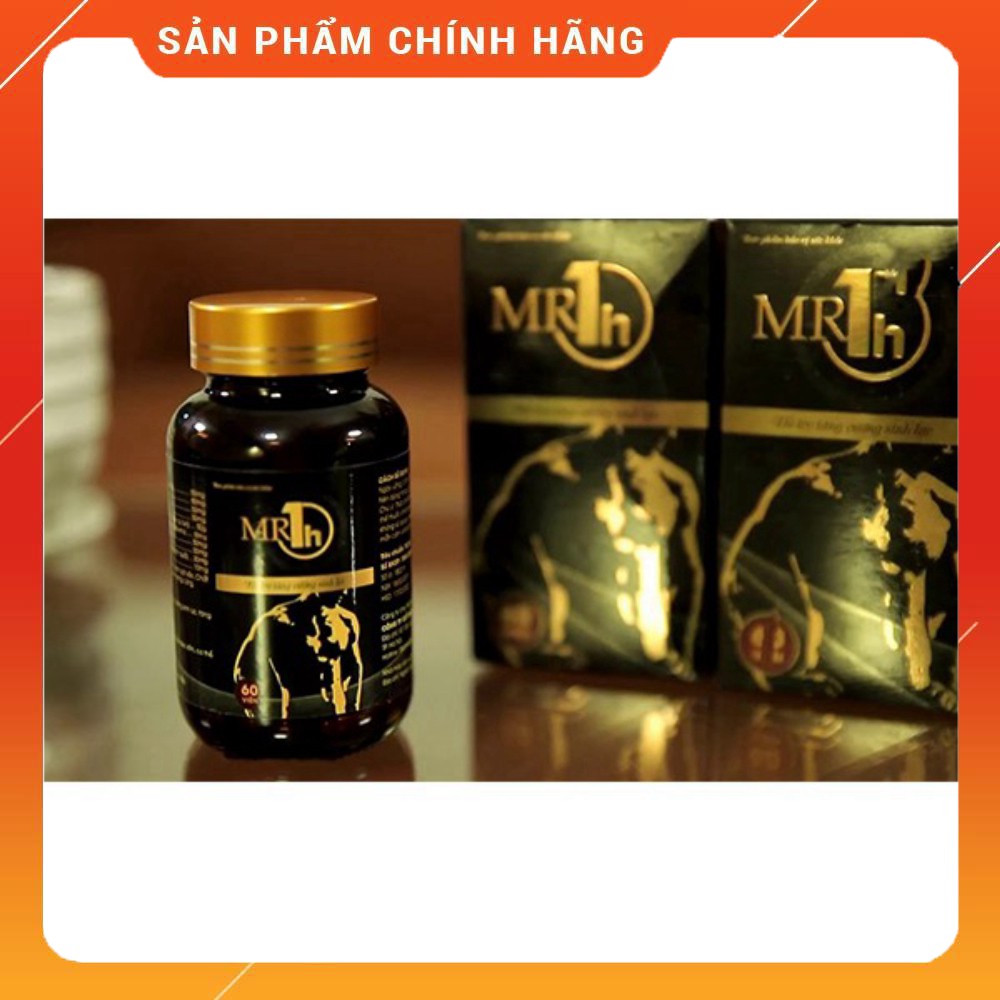 Mr 1H 👍👍 Tăng Cường Sinh Lý Nam hộp 60v Tặng kèm BCS Xịn