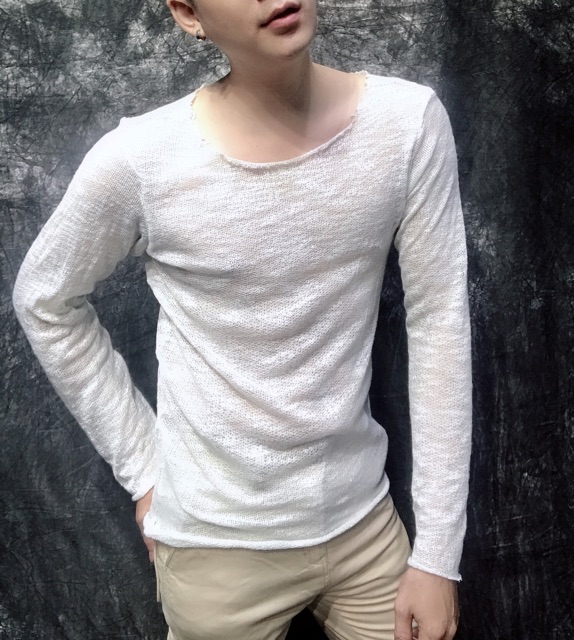 Áo len lưới thoáng mát , mặc được quanh năm | BigBuy360 - bigbuy360.vn