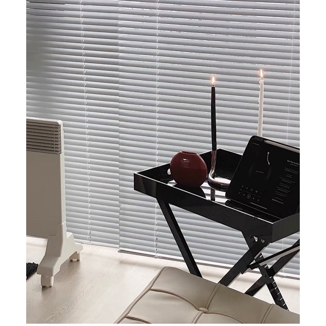 Bàn acrylic gấp màu đen phong cách Bắc Âu - Bàn phụ, kệ lưu trữ đa năng