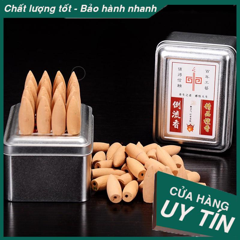 Trầm hương nụ không hóa chất cao cấp - 1 hộp 70 nụ - Hương gỗ nhẹ an toàn