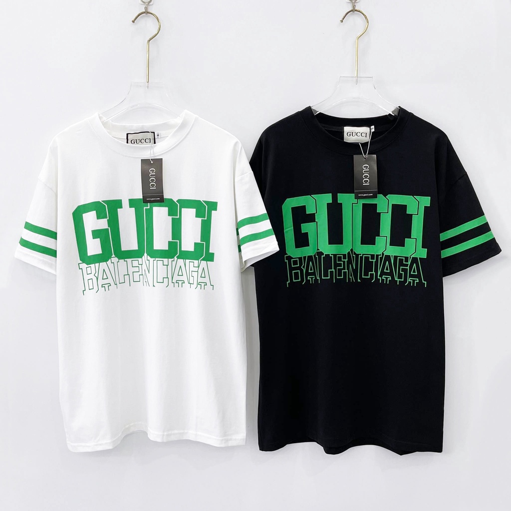 Áo Thun Form Rộng Guc.ci Hàng VNXk, Chất Liệu 100% Cotton 4 Chiều Thoáng Mát