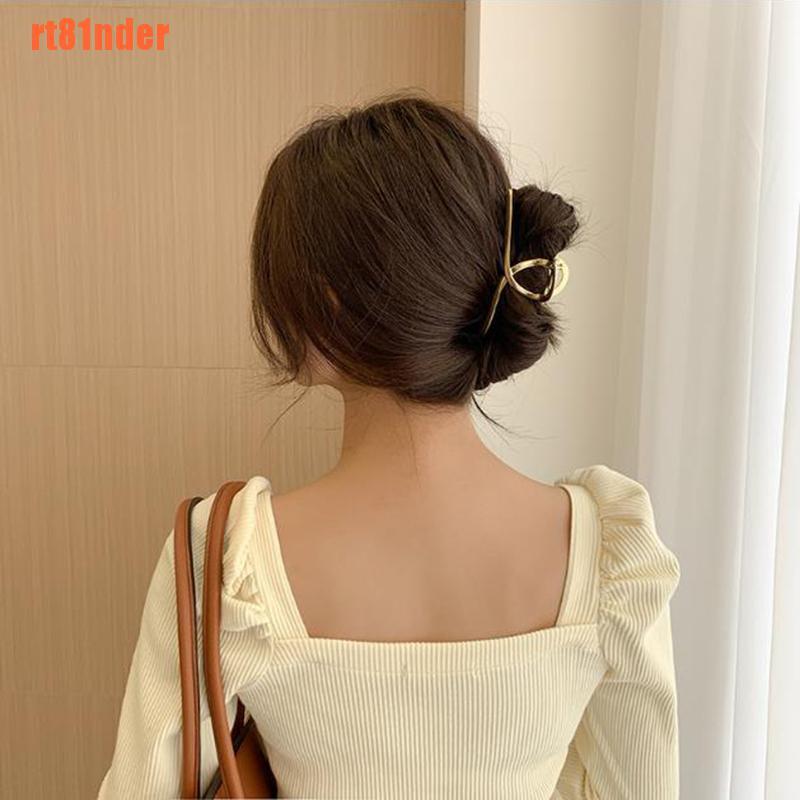 Kẹp Càng Cua Bằng Kim Loại Cho Nữ