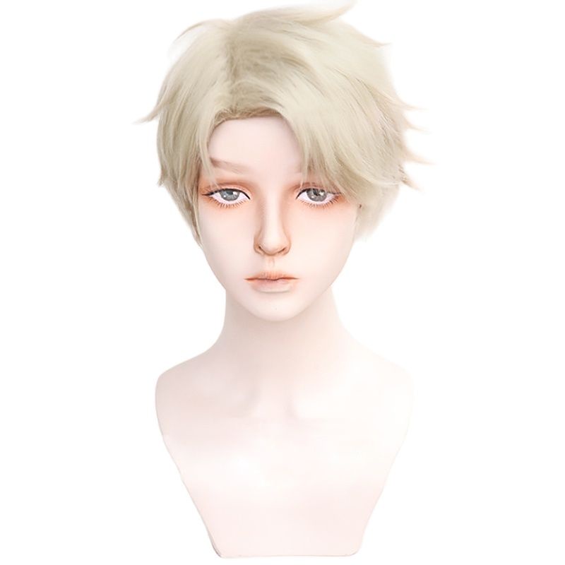 Tóc Giả Ngắn Cosplay Loid Forger Light Blond Trong Phim Hoạt Hình Spy X Family